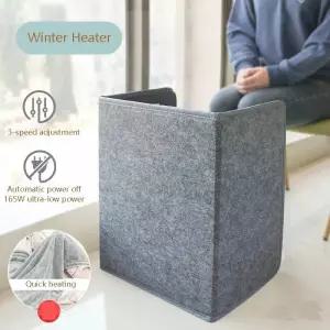 온열담요 보온 난방 겨울 단열 매트 사무실 발 온열 전기 히터 휴대용 안전 학생 책상 가열판 홈