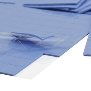 100pcs/lot10x10x1mm GPU PS3 XBOX 방열판 냉각 열 전도성 실리콘 패드는 TV 보드에 적합한 전자 제품에