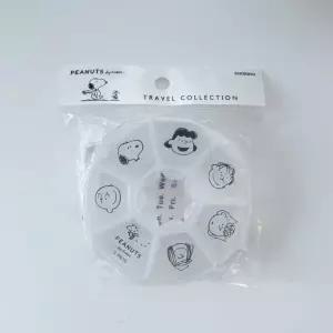 스누피 여행굿즈 알약 케이스