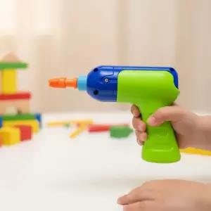 티거 전동드릴 3개세트 드라이버 비트 십자 육각 스크류 공구놀이 역할놀이 장난감