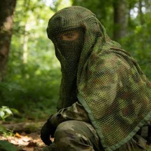 전술 대형 메쉬 스카프 아웃도어 방한 방수 방충 미니멀 캠핑용 목도리