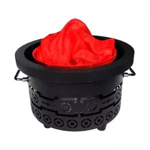 LED 가짜불꽃 화로 원형 전기 불기둥 유령의집 수동 캠핑