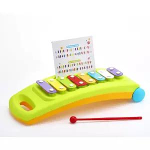 두돌아기 선물용 바퀴달린 유아용 실로폰 악기놀이장난감 초등음악