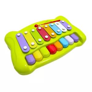 두돌아기 선물용 2 in 1 악기놀이 유아용 건반실로폰 초등음악 유치원