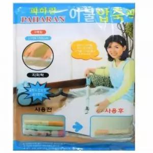 [생활] 진공 의류 패딩 여행용 케이스 지퍼 압축팩 보관 이불