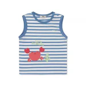 [블루독베이비]46-314-333-01 BL)오션프렌즈나시티셔츠_s