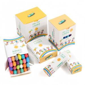 컬러 수용성 분필 손에 묻지 않는 지울 수  먼지 없는 칠판 낙서 그림 그리기용 호환 고체