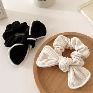 리본 곱창밴드 머리끈 반묶음머리끈 올림머리헤어끈