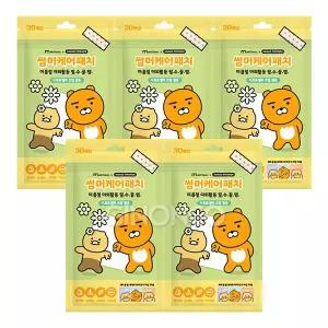 24년형 카카오프렌즈 라이언 춘식 썸머케어패치(30매입) x5 벌레기피 온가족용