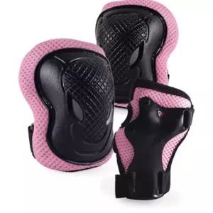 비바 아동 인라인 자전거 보호대 핑크 손 팔꿈치 무릎