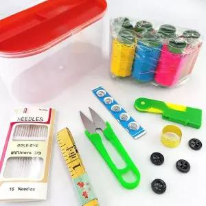 가정용 바느질 세트 실 바늘 통 반짇고리함 반짓고리 (특가)