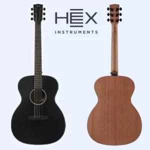소리좋은 통기타 헥스 F200 M/BT 무광 탑솔리드 OM바디 기타