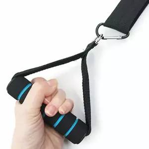 헬스 그립바 스펀지 그립 밴드보조 로프 바 웨이트