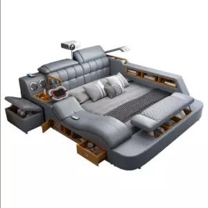 침대킹사이즈 침실 가족 수납 신혼집 제품 베드 초대형