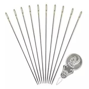 [RIZPICK]시침핀 바느질용 바늘세트 수예도구 재봉소품 자수용 10P