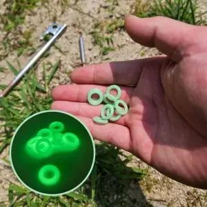 캠핑 텐트 축광링 걸림방지 야광 텐트라인 20g