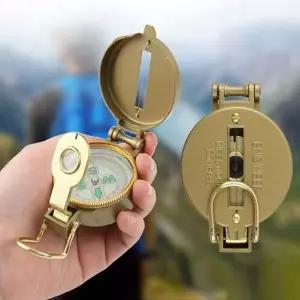 나침반 거리측정가능 Metal Compass 야간 활동 등산