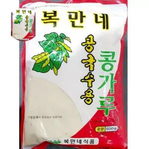 우동사리 업소용 식자재 복만네식품 콩국수용 콩가루 850g X4