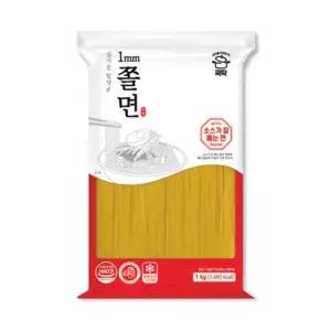 동성식품 가는 쫄면 1kg 냉동 샐러드용 1mm