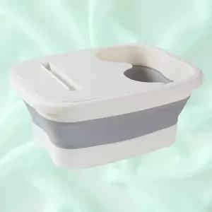 발바닥 찜질 케어존 다용도 발족욕통 바구니 족욕기