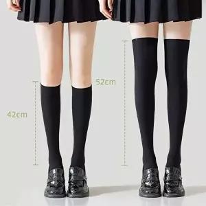 [셀러허브 패션]얇은 골프 니삭스 무릎 반스타킹 2color DK-0158 (48037045)