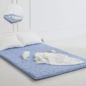 침구 더크린 바닥요매트 블루 싱글1인용(요커버/요솜)