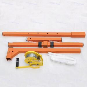 에어컨 외부 장치 설치, 소형 크레인 행거 핸드 크랭크 리프팅 브래킷 도구