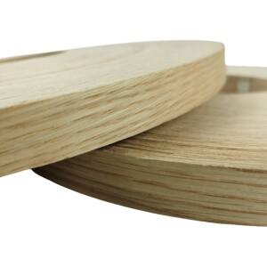 25M/롤 화이트 오크 엣지 밴딩, 실제 목재 유연한 베니어 테이프, 합판 및 가구용 천연 스트립