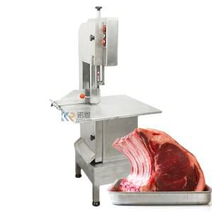 전기 육류 및 뼈 절단기 1500W 스테인리스 스틸 블레이드 밴드쏘 머신 작업대 카운터탑