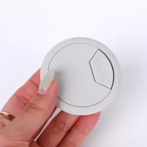 회전형 전선캡 홀캡 화이트 50mm