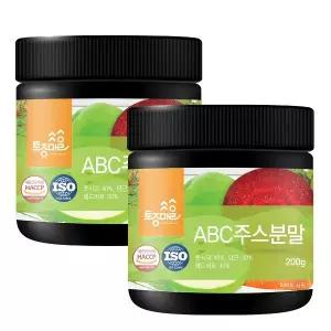 [토종마을]HACCP인증 국산 ABC주스분말 200g X 2개