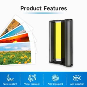 캐논 셀피 컬러 잉크 및 용지 세트 CP1500 포토 프린터 KP108IN KP-36IN 6인치 호환