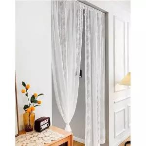 쉬폰커튼 레이스 가리개 커튼 2m