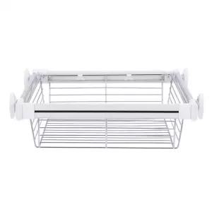 장롱레일 바구니 수납 장롱 철제 슬라이딩 주방 바스켓