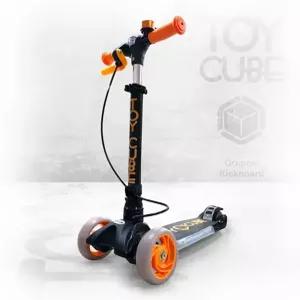 티큐브 유아 세발킥보드 블랙 1P 접이식 LED 씽씽이 토이큐브킥보드 서치
