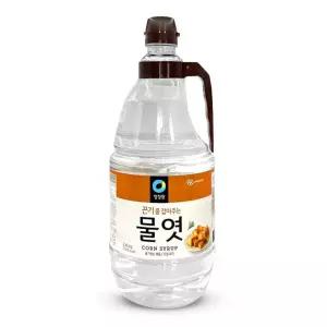 청정원 끈기를 잡아주는 물엿 시럽 대용량 업소용 2.45kg