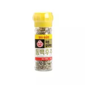 [셀러허브]오뚜기 직접갈아먹는 통백후추 60g 원두100% 외국산 (S48198541)