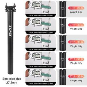 자전거 시트포스트 심 슬리브 알루미늄 합금 감소 교체 부품 CNC 사이클링