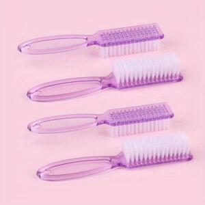 2/3/4/5Pcs 네일 아트 브러쉬 롱 핸들 스퀘어 헤드 다기능 먼지 매니큐어 클리닝