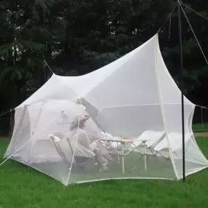 캠핑 텐트 캐노피 난방용 모기장 아웃도어 야외용 윈터텐트 방충망