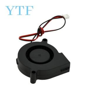 3d 프린터 부품 팬 5015 5 v/12 v 슬리브 베어링 brushless for reprap prusa i3 dc 냉각 터보 s