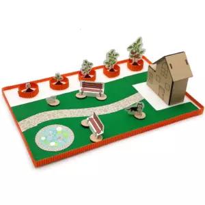 초등 식물성장 과정공부 우드락집만들기 방과후 과학실험 주니어