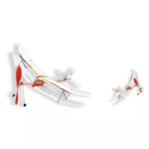 멀리나는 우드락 날개 고무 동력기 글라인더 비행기