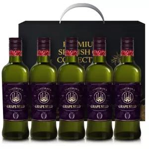 선물포장 포스티보나 포도씨유 500ml 5병 오일선물세트