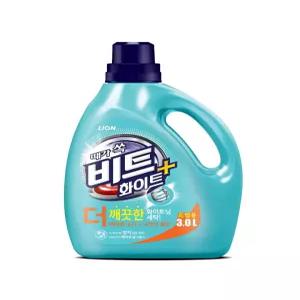 비트 화이트플러스 세탁세제 드럼용 본품 3L 1개