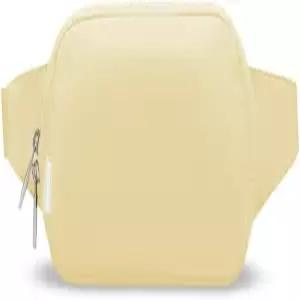 여성용 봄베이 베이지 패니 팩 1L 양방향 지퍼 조절 가능한 스트랩이 있는 작은 벨트 가방 53인치 여러