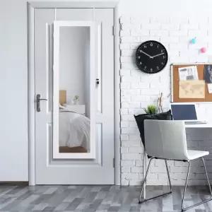 P9IDEDFH 벽걸이형 주얼리 캐비닛 잠금식 옷장 정리함 LED 조명 홈 가구 포함 D 14.5X 3.5X 56.5인치