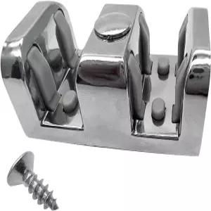 샤워실 유리 슬라이딩 도어용 측면 충돌 방지 블록 나사가 달린 샤워 범퍼 벽 잼 범퍼2Pcs 밝은 은색