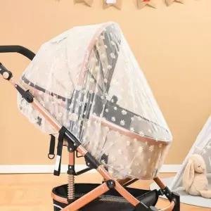 모기장 유모차 방충망 덮개 개모차 국화