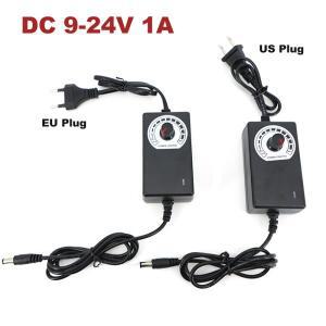 조절식 범용 AC 220V - DC 9V 24V 어댑터 충전기 9V-24V 10V 12V 21V 15V 18V 1A 1000mA 전원 공급 장치 B4